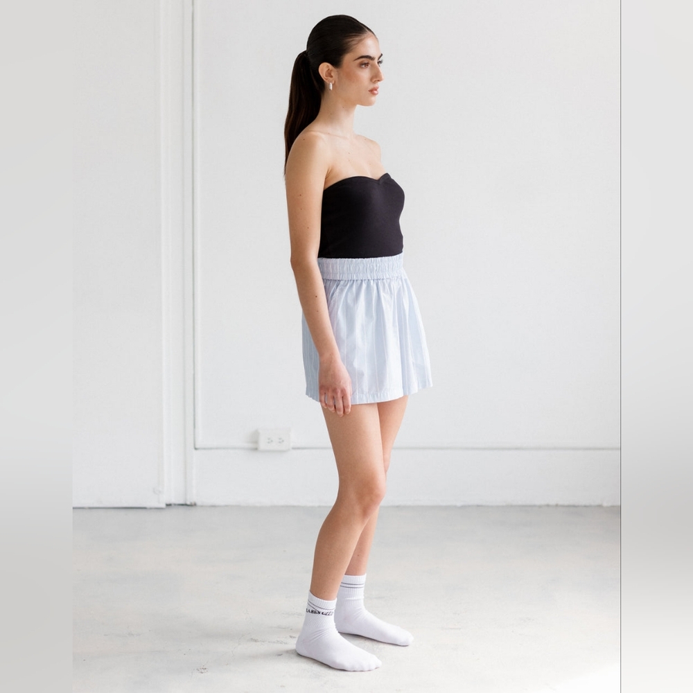 Brunette the Label Ribbed Tube Top M/L - Picture 6 of 8
